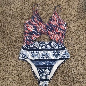 One piece swimsuit